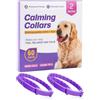GIUSOBG Collare Calmante per Cani 2 Pezzi 62 CM Anti-ansia Regolabile Feromoni Misura Regolabile (Collari per cani*2)