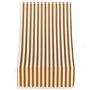 Wintem Tenda da Sole per Esterno Righe Marroni con Anelli h 300x140 cm -Tende da Sole per Esterni Rimovibili in Poliestere - Tendone Balcone Esterno Parasole per Giardino e Gazebo