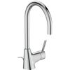 Ideal Standard - Ceraline, Miscelatore monocomando con bocca alta tubolare orientabile 360°, Cromato