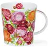 Dunoon Flora Bonita - Tazza a forma di Lomond, 0,32 l, motivo: ranuncolo