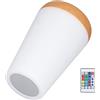 Jeffergarden Illuminazione D'atmosfera Sensore da Tavolo Illuminazione D'atmosfera, Lampada da Comodino, Lampada da Scrivania Piccola Illuminazione D'atmosfera Lampada Che Cambia Colore RGB