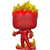 Funko- Pop Bobble in Vinile: Marvel: 80th-First Appearance-Human Torch Figura da Collezione, Multicolore, 42653
