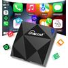 Ottocast Wireless-CarPlay-Adapter-Adattatore Car Play Dongle Senza fili aggiornamento online per Auto con Funzione CarPlay Cablata in fabbrica(anno di produzione: 2016-2024)