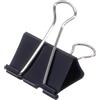 MAUL Morsettiera originale mauly (6 pezzi) da 40 mm | fissaggio con 19 mm per morsetto fino a 190 fogli di carta | versatile in ufficio, come gadget da cucina e in casa | nero