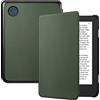 FINTIE Cover per 6'' Kobo Clara Colour 2024 / Kobo Clara BW 2024 / 2E 2022 | Sottile Leggero Custodia Protettivo Cover con Auto Sveglia/Sonno, Verde Alpino