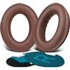SoloWIT® Cuscinetti Auricolari Ricambio per Bose, Padiglioni Cuffie Imbottiture con QuietComfort 15 QC15 QC25 QC2 QC35/ Ae2 Ae2i Ae2w SoundTrue & SoundLink Cuffie Over-Ear