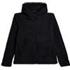Freddy Felpa in pile sherpa con cappuccio e zip