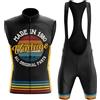 Mydawan Abbigliamento Ciclismo Uomo Completo Bici MTB Estivo Tuta Ciclista Senza Maniche,Maglietta Bicicletta Gilet e Salopette Pantaloncini con 9D Gel Imbottiti,Maglia da Ciclo Asciugatura Rapida(5,L)