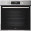 Hotpoint Ariston Forno Elettrico da Incasso Ventilato Multifunzione con Grill e Cottura a Vapore 71 Litri 60 cm Classe A+ colore Nero e Acciaio Inox - HAO 458H X