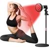 Aolawco Lampada a luce rossa con base, 850 nm e 660 nm, lampada a infrarossi, 54 W, 18 LED, altamente scalabile, luce rossa, per uomini e donne, regalo di compleanno