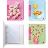 BM ARTI GRAFICHE RACCOGLITORE AD ANELLI BM A4 DORSO 3 CM SWEET 0122306