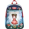SANTORO ZAINO LARGE 3 CERNIERE GORJUSS LITTLE MUSHROOM 1327GJ03