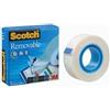 3M NASTRO ADESIVO SCOTCH REMOVIBILE 811 19 MM X 33 M