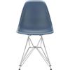Vitra - Sedia Eames Plastic - Blu - Acciaio cromato - Designer Charles & Ray Eames