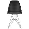 Vitra - Sedia Eames Plastic - Nero - Acciaio cromato - Designer Charles & Ray Eames