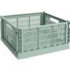 Hay - Cestino Colour Crate - Verde - Polipropilene riciclato - Designer Hay Studio