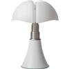 Martinelli Luce - Lampada da tavolo Pipistrello - Bianco - Alluminio verniciato opaco - Designer Gae Aulenti