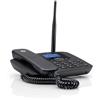 Motorola Voice - FW410L Telefono fisso wireless 4G, hotspot Wi-Fi, scheda SIM, batteria di backup, vivavoce, GSM quad-band, inoltro di chiamata