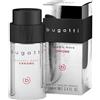 Bugatti Dynamic Move CHROME profumo uomo 100 ml | colonia rivitalizzante per tutte le età con note speziate e legnose | con cannella, muschio, ambra e patchouli | urbano, elegante, esotico