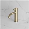 neoro F rubinetto acqua fredda in acciaio inox,, BN0504BC, F champagne spazzolato [Rubinetteria Bagno > Rubinetteria Lavabo]