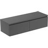 Ideal Standard Finesse mobile con top La: 140,2 A: 37,8 P: 50,5 cm, 2 scomparti estraibili, E3432Y2, Finesse [Mobili da Bagno > Mobili Lavabo]