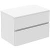 Ideal Standard Finesse mobile con top La: 80,2 A: 55,8 P: 50,5 cm, 2 scomparti estraibili, E3434Y1, Finesse [Mobili da Bagno > Mobili Lavabo]