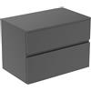 Ideal Standard Finesse mobile con top La: 80,2 A: 55,8 P: 50,5 cm, 2 scomparti estraibili, E3434Y2, Finesse [Mobili da Bagno > Mobili Lavabo]