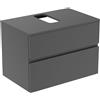 Ideal Standard Finesse mobile con top La: 80,2 A: 55,8 P: 50,5 cm, 2 scomparti estraibili, E3498Y2, Finesse [Mobili da Bagno > Mobili Lavabo]