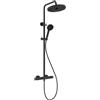 Ideal Standard Ceratherm T25 colonna doccia con termostatico, A8497XG, Ceratherm T25+ silk black [Rubinetteria Bagno > Colonne Doccia]