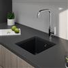 evineo line 300 lavello da cucina La: 40 P: 40 cm, EUN100AN+UB630166, line 300 antracite [Lavelli da Cucina > per Base Sottolavello a partire da 40 cm]