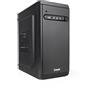 TOOQ TQC-4702U3C-B - Case minitower Micro-ATX/Mini-ITX, 1xUSB 3.0, 2xUSB 2.0, Audio HD, Nero