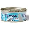 Monge cat jelly senior filetti di tonno con alici 80gr