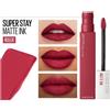 L'OREAL ITALIA SpA DIV. CPD MAYBELLINE NEW YORK - ROSSETTO LIQUIDO SUPERSTAY MATTE INK Ruler 080