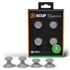 SCUF Instinct Pacchetto da 4 analogici intercambiabili, joystick sostitutivi solo per il controller ad alte prestazioni SCUF Instinct Pro per Xbox Series X|S - Grigio chiaro
