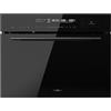 Cecotec Forno a microonde Integrabile 60 x 45 cm Bolero Hexa MWS704500 Glass Black. 3000 W, 50 L di capacità, 20 funzioni con Full Steam, Modalità Eco, Defrost, Steam EasyClean, Electronic Timer