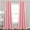 Lush Decor, Coppia di tende oscuranti isolate con occhielli, 132 x 213 cm (larghezza x lunghezza), design classico e moderno, decorazione per finestre, tende lunghe per soggiorno, camera da letto o