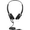 Jabra Engage 40 Cuffie Stereo Cablate, Controller incluso, Tutte le piattaforme, Stereo, USB-A