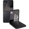 Samsung Galaxy Z Flip7, telefono AI, nero notte, spazio di archiviazione 256 GB, memoria 12 GB, fotocamera da 50 MP per selfie, processore 3 nm, batteria 4300 mAh Turkey garantito