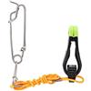 Zerone Morsetto a molla a Scatto Mini Power Pin Grip Board per Affondatori, Stabilizzatori, Barche, Kite e Pialle Pesca(03)