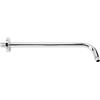Garosa G1/2 Filo Braccio doccia a parete in acciaio inossidabile 43cm circolare Extra Long Shower head top staffa spray Rod