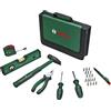 Bosch Home and Garden - Set di utensili manuali universali, 25 pezzi (kit di attrezzi versatile per uso generico fai da te in tutta la casa; pinze combinate; metro a nastro; livella a bolla, martello