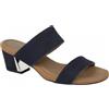 SCHOLL SHOES Diana Nubuck Tessuto Navy Blu 38 Dr. Scholl's 1 Paio