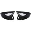 XBDYGS Calotte Specchietti Per Golf 8 Per MK8 Per GTI Per GTD Per GTE Per TSI Per TDI R 2020 2021 2022 Copertura Specchietto Retrovisore Laterale Auto Calotta Specchietto(Glossy Black)
