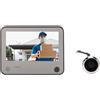 Asixxsix Telecamera Spioncino per Porta, Schermo IPS da 4,3 Grandangolo 120° WIFI Visore Digitale Spioncino IR Visione Notturna Rilevamento Movimento Telecamera Elettronica Cat Eye