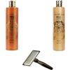 IV SAN BERNARD Kit iv san bernard shampoo caviar 1000 ml + balsamo caviar 1000 ml + cardatore M