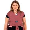 Koala Babycare Fascia Portabebè Cuddle Band Ergonomica e Regolabile - dalla Nascita fino a 9 kg - Bordeaux
