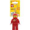 Portachiavi luminoso LEGO Led Light-Up Astronauta Rosso 8 cm