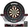 Winmau Blade 6 Bersaglio Freccette Professionale Ufficiale PDC, Tabellone con Sisal Premium Africano, Cablaggio Ultra Sottile 60°, Auto-Riparante