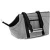 Ferribiella Spa Ferribiella Borsa Trasportino per Cani Mondo Grigia 38 x 25 x 25 cm