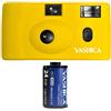 Yashica MF1 yellow Set with Film